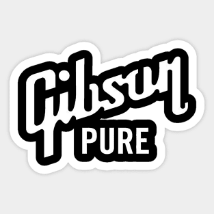 gibson pure Sticker